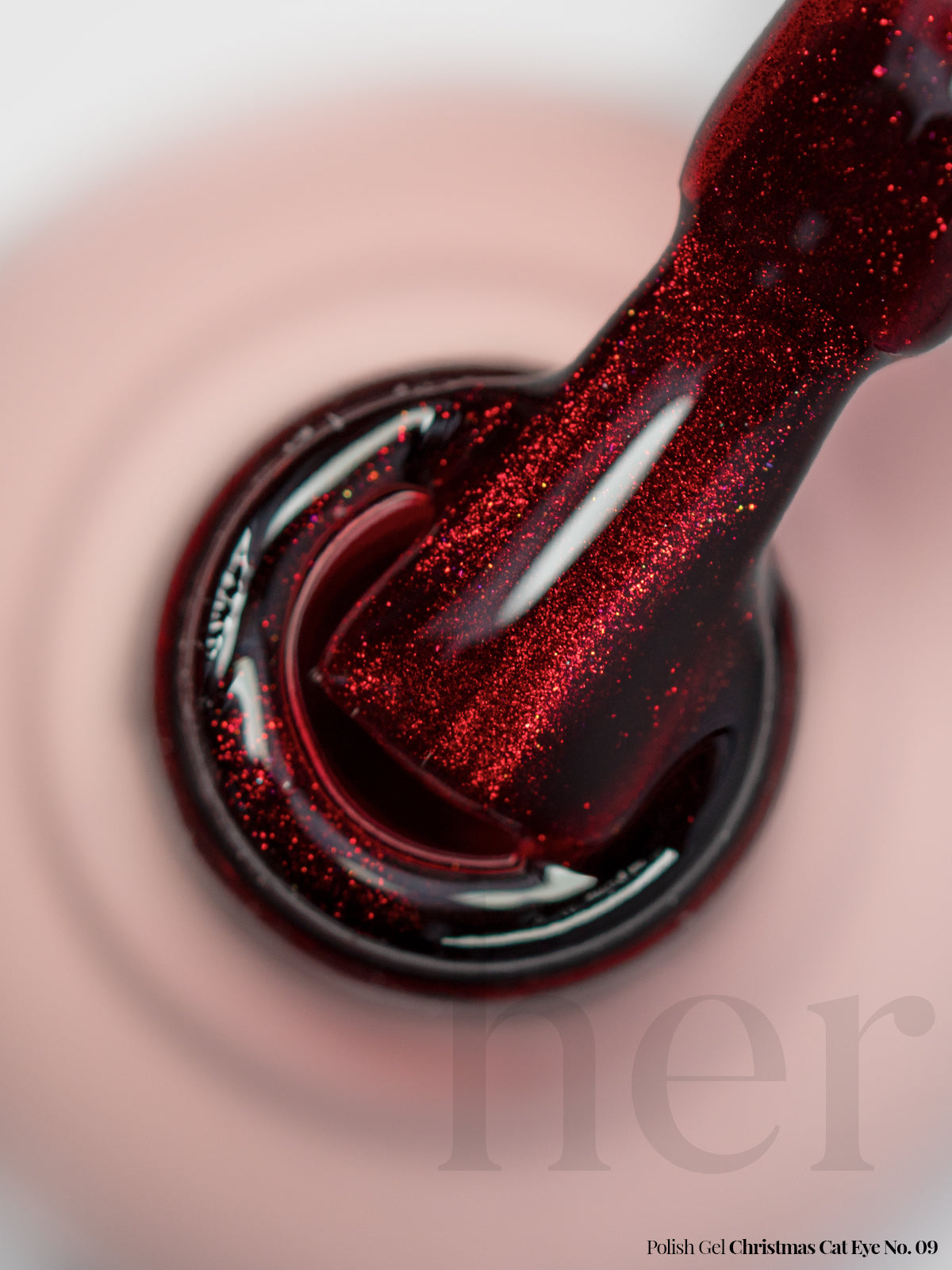 Polish Gel - CHRISTMAS CAT EYE NO. 09 - HER