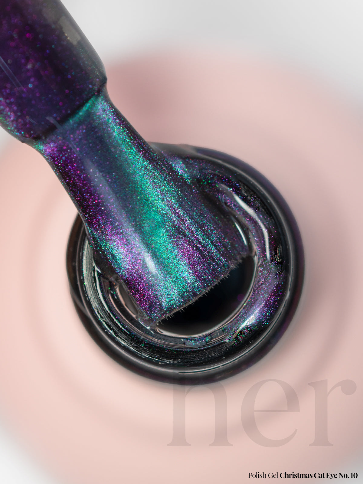 Polish Gel - CHRISTMAS CAT EYE NO. 10 - HER