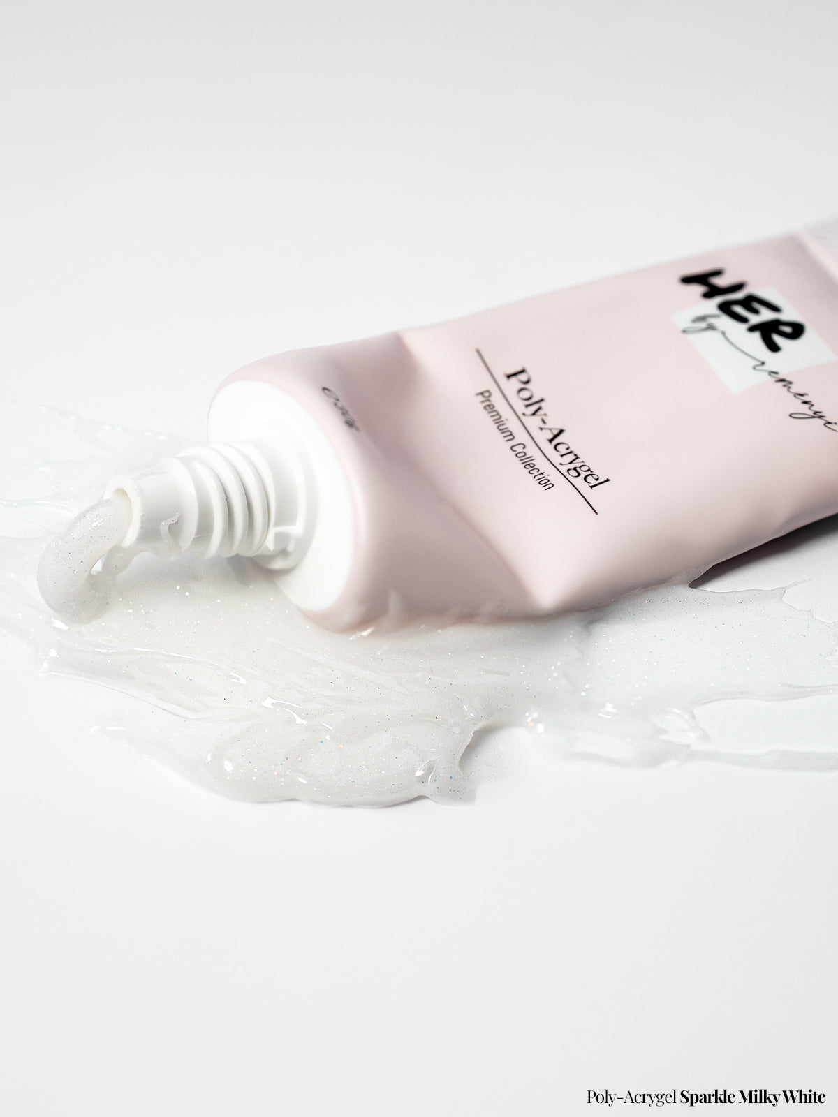 Poly-Acrygel SPARKLE MILKY WHITE