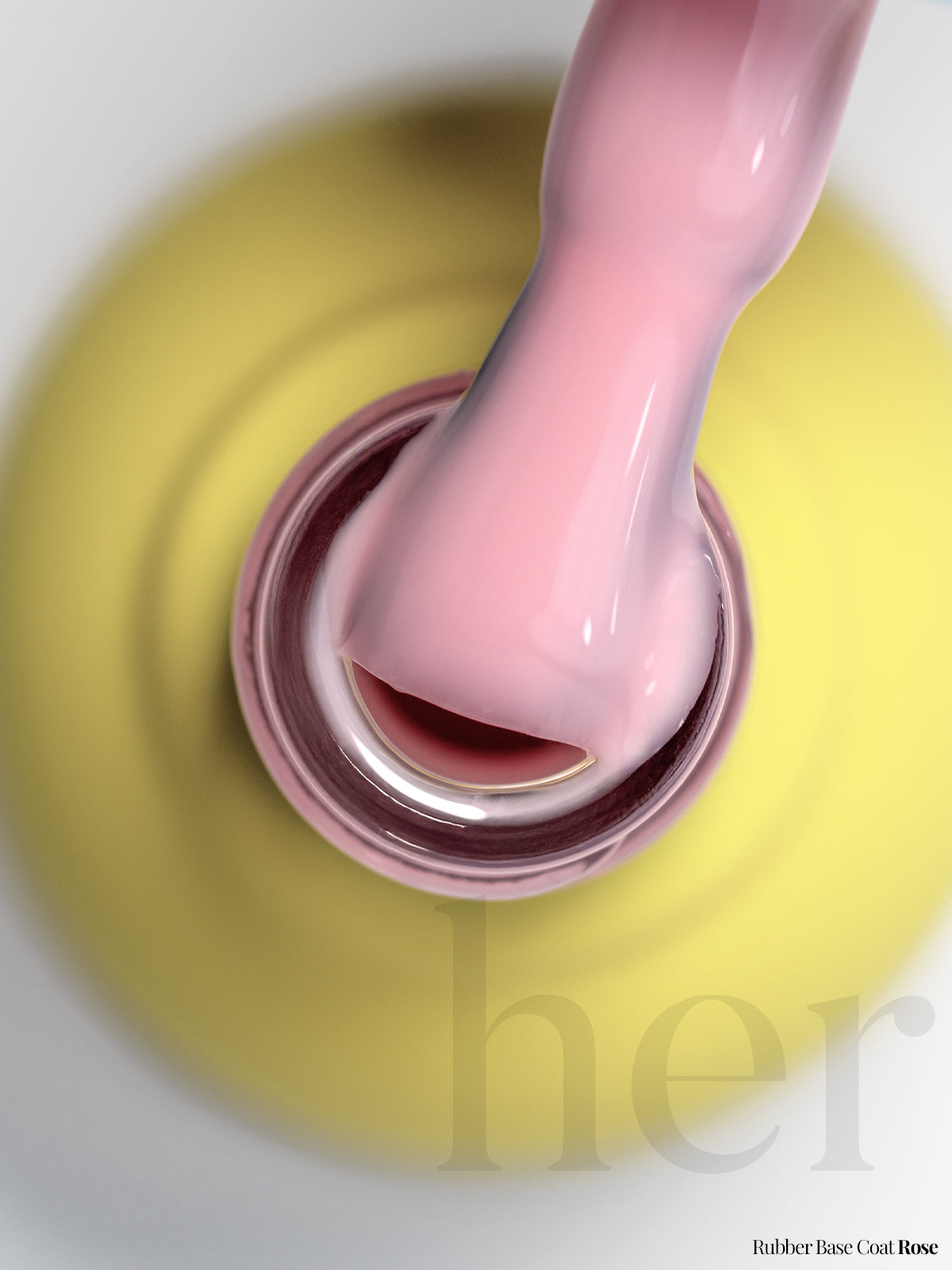 Rubber Base Coat ROSE - HER