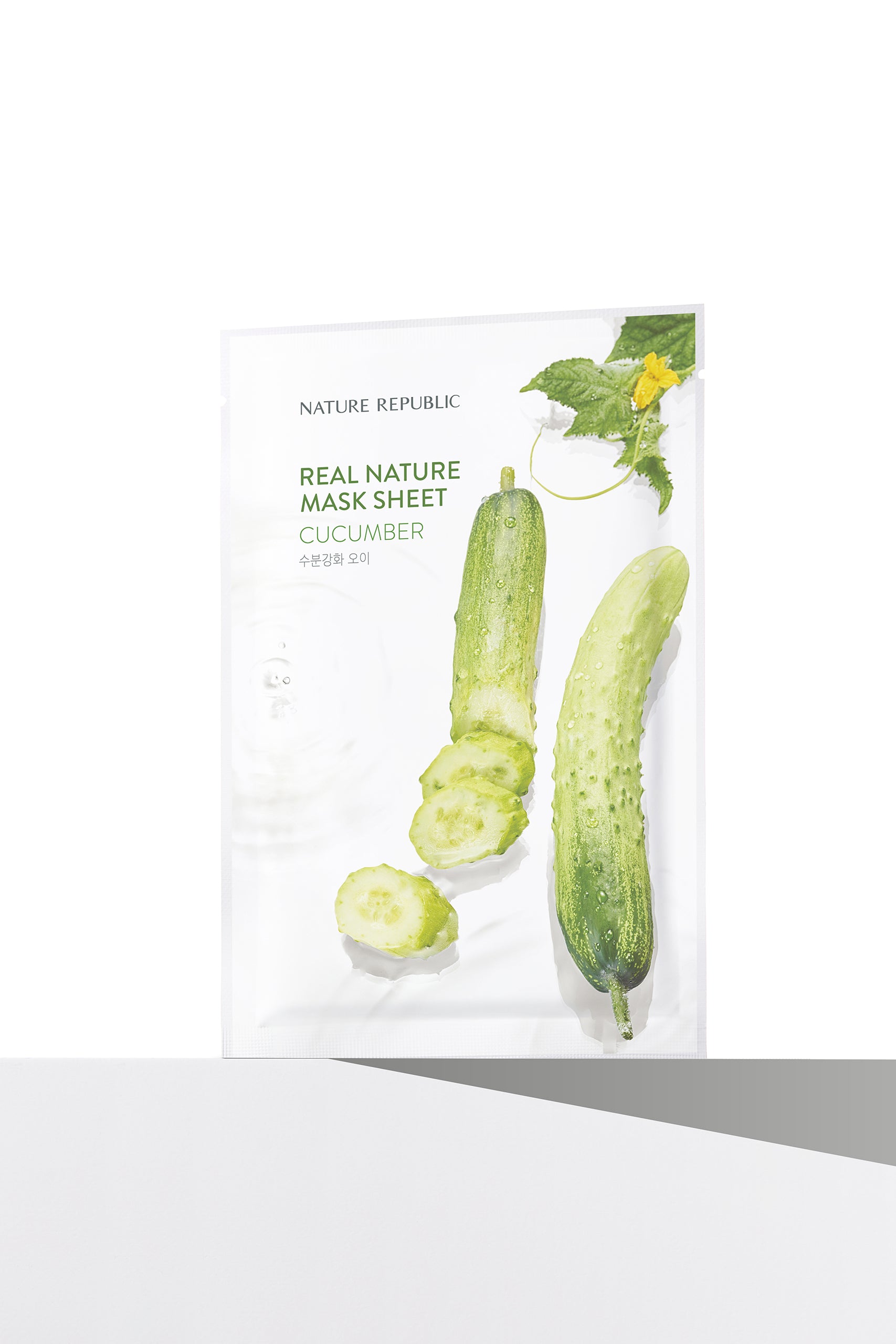 Real Nature Cucumber Mask Sheet - Face mask with Cucumber extract