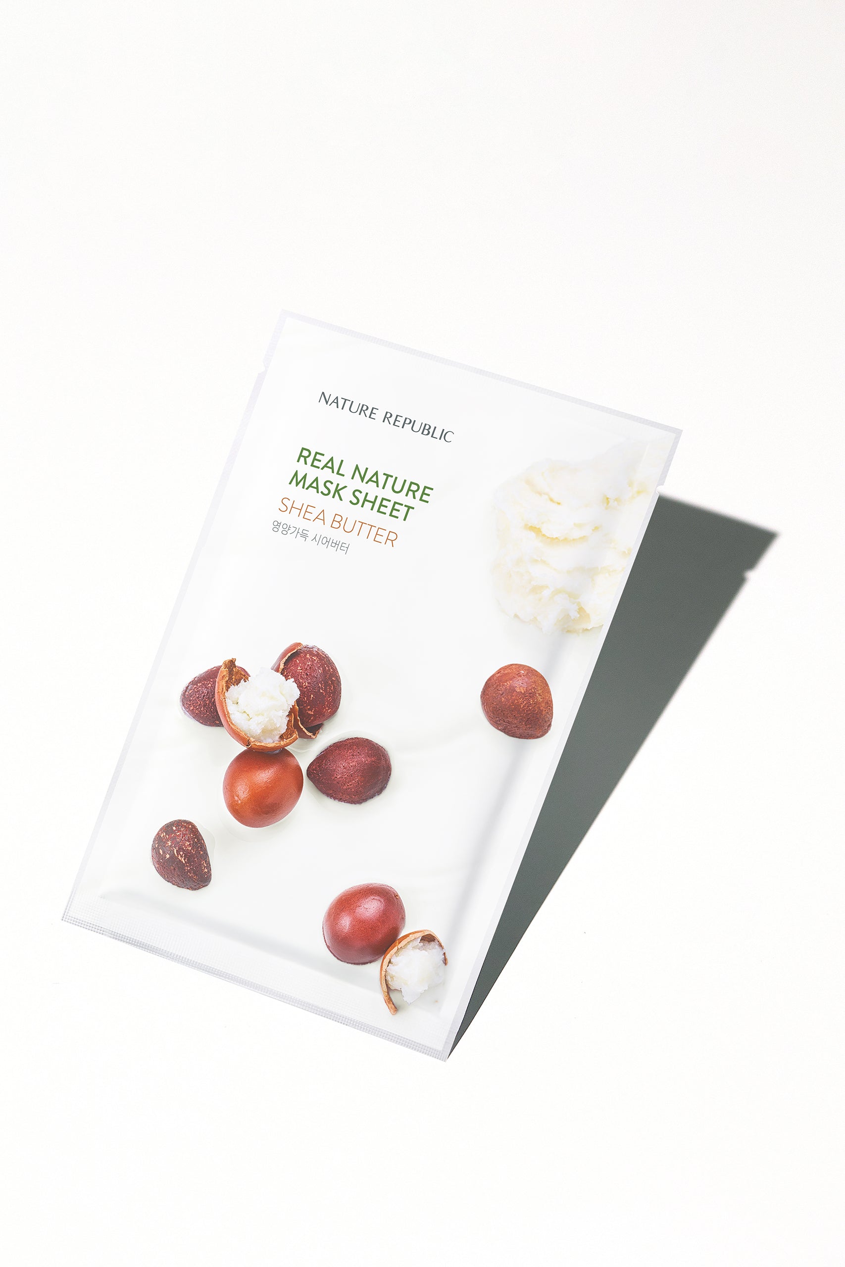 Real Nature Shea Butter Mask Sheet - Face mask with Shea Butter extract