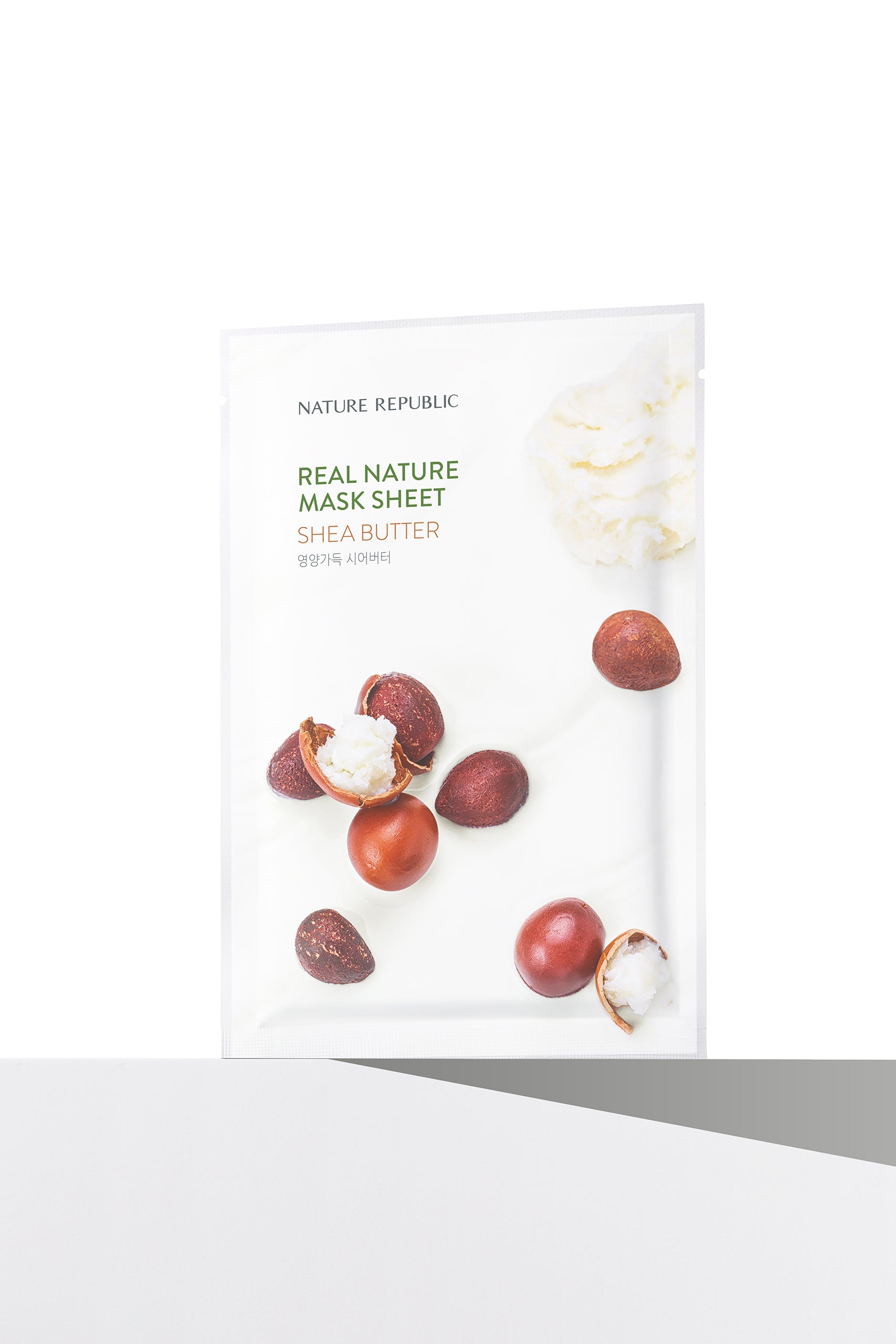 Real Nature Shea Butter Mask Sheet - Face mask with Shea Butter extract