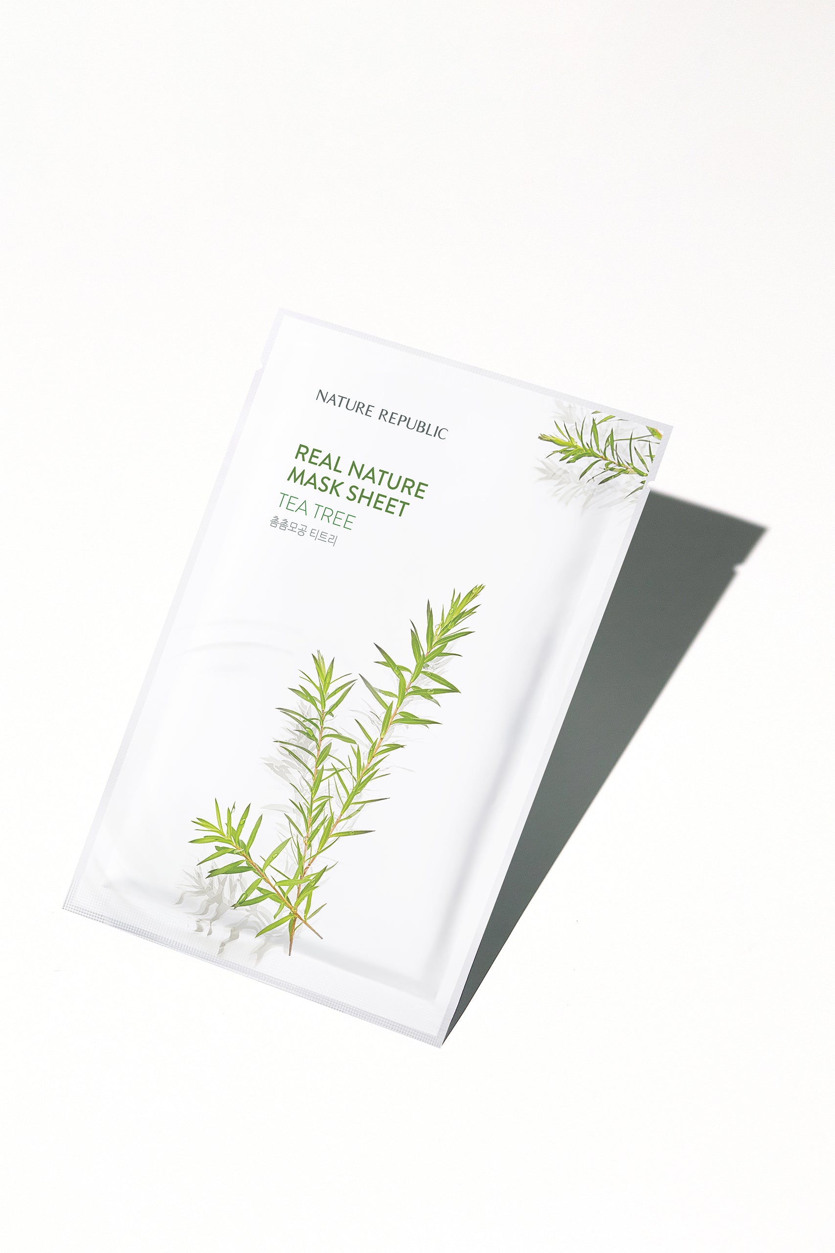 Real Nature Tea Tree Mask Sheet - Face mask with Tea Tree extract