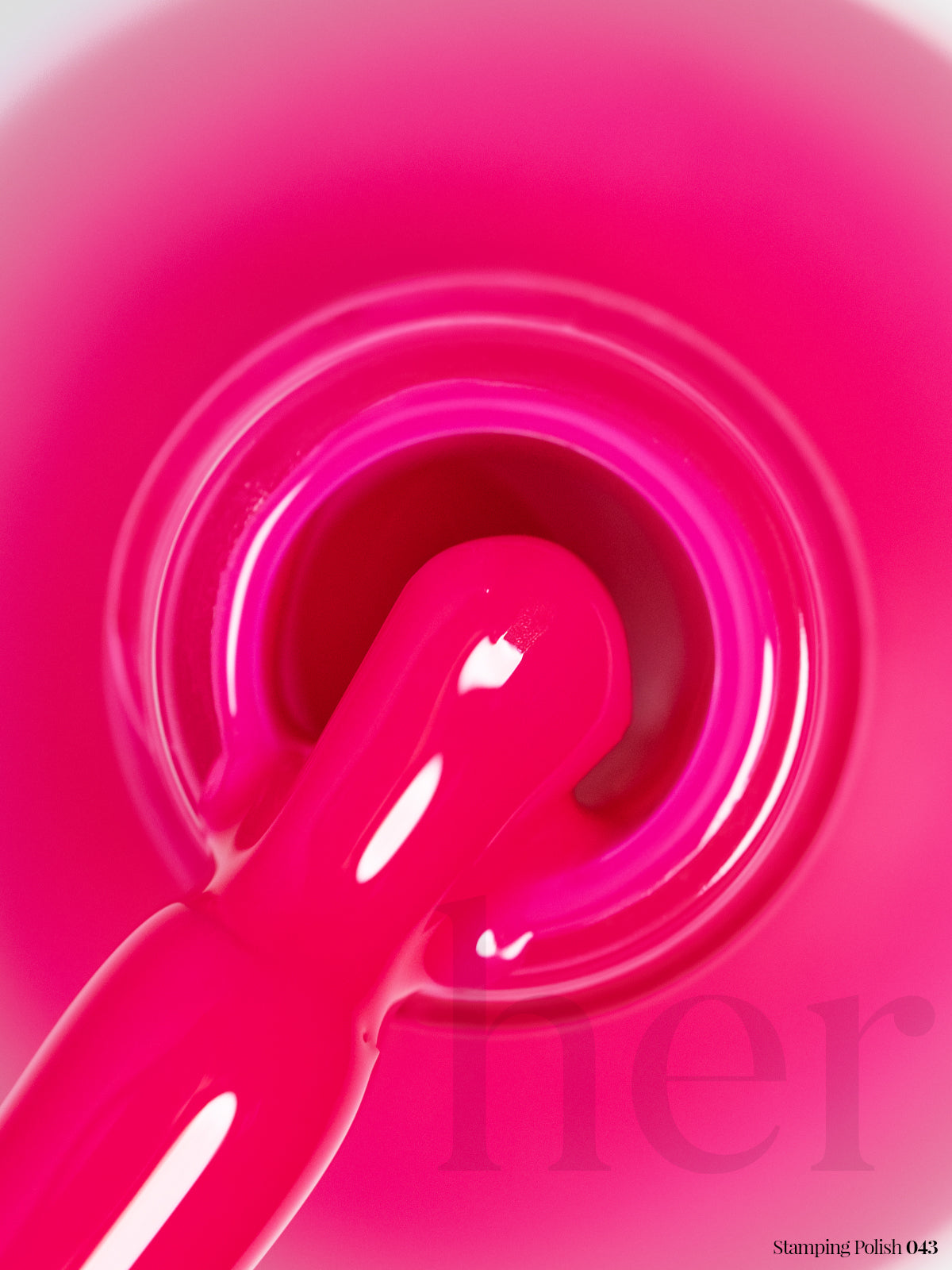 Stamping Polish 043 - HER